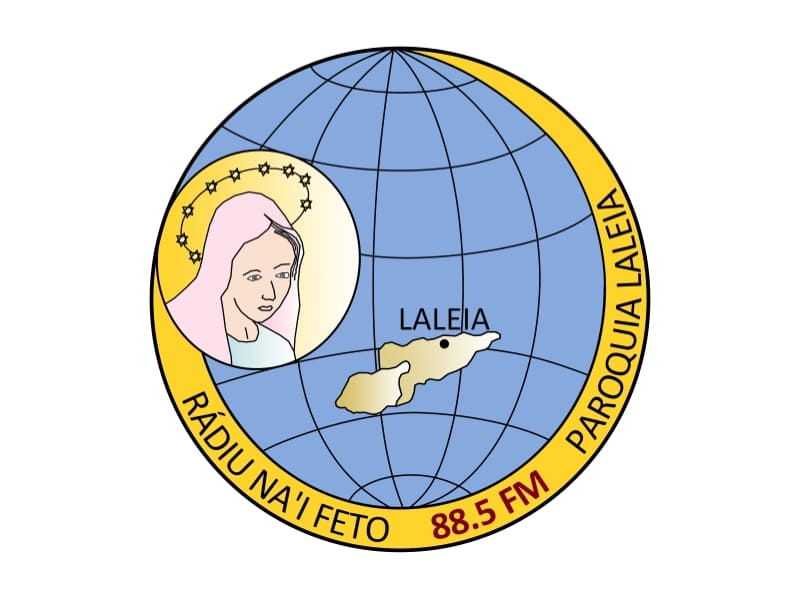 O logótipo da rádio foi escolhido depois de um concurso que procurou envolver os adolescentes e jovens de Laleia.